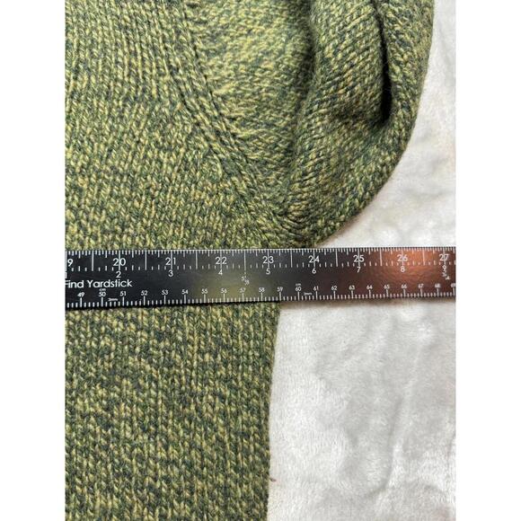 VTG L.L.Bean Men's Large Classic Ragg Wool Pullover Henley 100% Lambswool - Picture 4 of 6